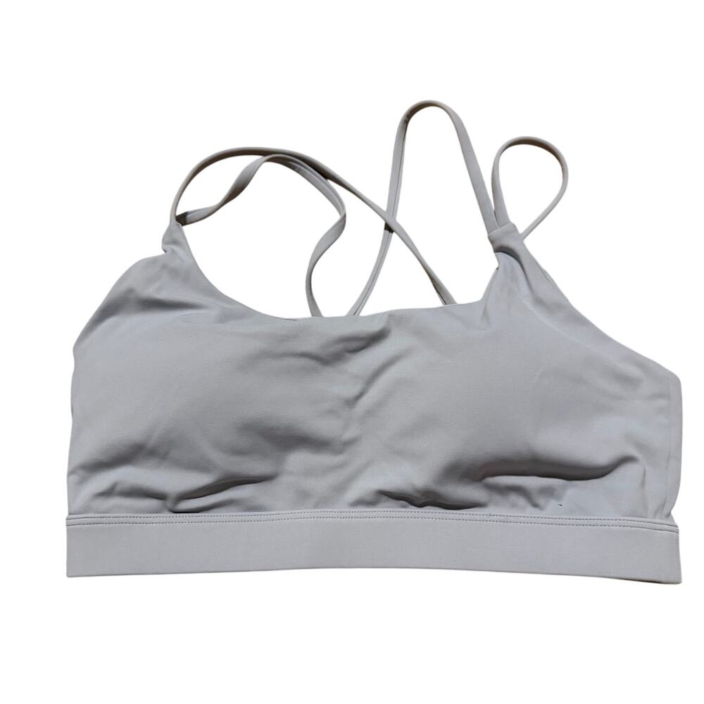 NUX Active Strappy Levitate sports bra activewear yoga gym sz S body engineered